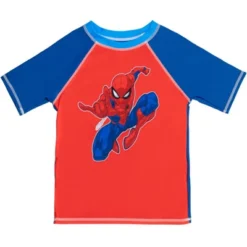 Marvel Avengers Captain America Pullover Rash Guard Swim Trunks And Cap 3 Piece Swimsuit Set Little Kid To Big Kid -Best Clothing Store GUEST 21db464e 1fe4 491b 833f 24791d79b37e