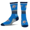 NBA Oklahoma City Thunder Large Crew Socks -Best Clothing Store GUEST 225745d1 dc31 4647 b46a cffcdf1482ed
