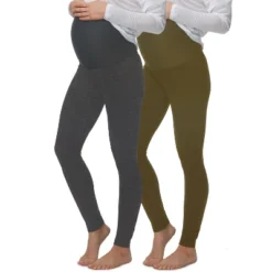 Felina Women's Velvety Soft Maternity Leggings For Women - Yoga Pants For Women, Maternity Clothes - (2-Pack) -Best Clothing Store GUEST 23347d3b a4cf 4c15 87bf b7478cf5da6e