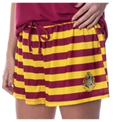 Harry Potter Women's Hogwarts Castle Shirt And Shorts Pajama Set - All 4 Houses -Best Clothing Store GUEST 240e7bcc 2f25 4af1 bf9a ad99861aa77f