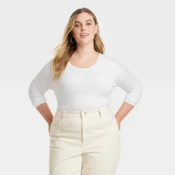 Women's Slim Fit Long Sleeve T-Shirt - Universal Thread™ -Best Clothing Store GUEST 24ab7886 0e1d 4f19 8a4d cd165b293f67