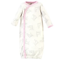 Touched By Nature Baby Girl Organic Cotton Side-Closure Snap Long-Sleeve Gowns 3pk -Best Clothing Store GUEST 262fbf4d aaa9 4844 9d71 0ee36be8fca2