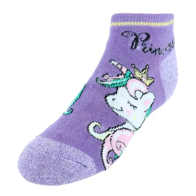Alexa Rose Teen's No-Show Unicorn Novelty Socks (10 Pack) 5 Alexa Rose Teen's No-Show Unicorn Novelty Socks (10 Pack) - Image 3