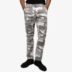 X RAY Men's Belted Classic Fit Cargo Pants -Best Clothing Store GUEST 266bac65 7618 4dca 8f16 34f05eea4708