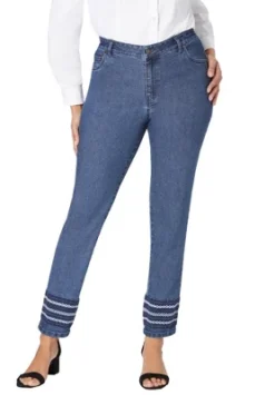 Jessica London Women’s Plus Size True Fit Straight Leg Jeans 26 Jessica London Women’s Plus Size True Fit Straight Leg Jeans -Best Clothing Store GUEST 2723ce09 eacb 4a1d 93c9 09930522b5ff