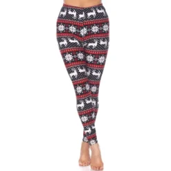 Women's One Size Fits Most Printed Leggings - One Size Fits Most - White Mark 32 Women's One Size Fits Most Printed Leggings - One Size Fits Most - White Mark -Best Clothing Store GUEST 272583da cd40 4c7a 95a5 4456c74ec158
