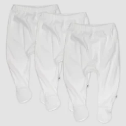 Honest Baby 3pk Footed Harem Pants - White -Best Clothing Store GUEST 2728a41d f2b2 4661 934a 6fefd638fd5a
