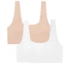 Fruit Of The Loom Girls Invisible Scoop Neck Bralette 2 Pack -Best Clothing Store GUEST 27b191bf a8c6 4d62 ba85 f2e6a05c30b2