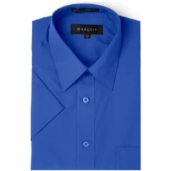 Marquis Men's Short Sleeve Regular Fit Dress Shirt - S To 4XL -Best Clothing Store GUEST 282e90fa 50fd 49e2 b20a d484d2a51641