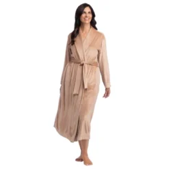 Softies Women's 48" Feather Velour Shawl Collar Robe -Best Clothing Store GUEST 2962963a 6041 4261 bbdd 10c198c1d2d4
