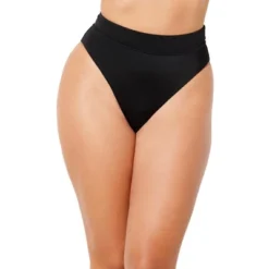 Swimsuits For All Women’s Plus Size High Waist Cheeky Bikini Brief