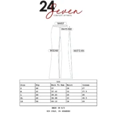 24seven Comfort Apparel Paisley Stretch Waist Cigarette Trouser Pants Pockets -Best Clothing Store GUEST 2a32e6d7 4500 4580 87b6 dde6a727004f