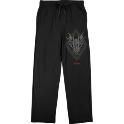 House Of The Dragon Dragon Head Logo Unisex Adult Black Sleep Pajama Pants -Best Clothing Store GUEST 2ba64d7c 5c74 4265 81b8 e9744f992a25