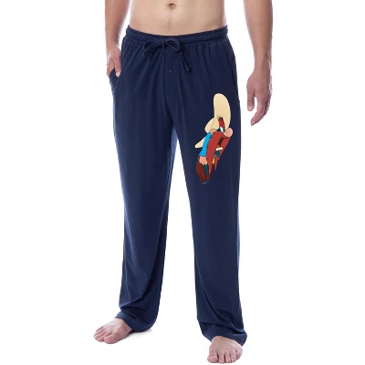 Looney Tunes Mens' Classic Yosemite Sam Character Sleep Pajama Pants Navy 5 Looney Tunes Mens' Classic Yosemite Sam Character Sleep Pajama Pants Navy - Image 3