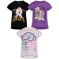 JoJo Siwa Jojo Siwa Unicorn Girls 3 Pack T-Shirts Little Kid To Big Kid -Best Clothing Store GUEST 2c802087 8e8e 446a b5e4 8d3bc51ef901