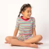 Mightly Kids' Fair Trade 100% Organic Cotton Tight Fit Shorite Pajamas Set -Best Clothing Store GUEST 2cedcfc8 2606 4fae bcde ec336c29828e