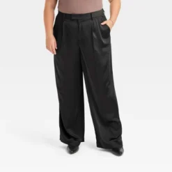 Women's High-Rise Wide Leg Satin Pants - A New Day™ 9 Women's High-Rise Wide Leg Satin Pants - A New Day™ -Best Clothing Store GUEST 2d4686d5 45d9 4b96 b0e5 22295ac0b8af