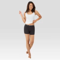 Hanes Women's 4pk Originals Boxer Briefs - White/Red/Black -Best Clothing Store GUEST 2ebed3fe cba1 4bb1 b006 2061fd944591