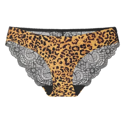 Agnes Orinda Women Plus Leopard Underwear Lace Printed Bikini Hipster Briefs Panties 8 Agnes Orinda Women Plus Leopard Underwear Lace Printed Bikini Hipster Briefs Panties - Image 6
