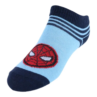 Textiel Trade Boy's Marvel Spiderman Sneaker Socks (3 Pairs) 3 Textiel Trade Boy's Marvel Spiderman Sneaker Socks (3 Pairs)