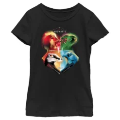 Girl's Harry Potter Hogwarts' Four Houses T-Shirt -Best Clothing Store GUEST 320441b5 f240 405c a547 be2c920f7915