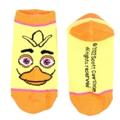 Five Nights At Freddy's Kids Character Designs No-Shoe Ankle Socks 4 Pairs, 10-4 Multicoloured -Best Clothing Store GUEST 32b7761f c145 436c a109 3298740b1441