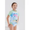 Star Wars The Child Girls One Piece Bathing Suit Rash Guard Tankini Top And Bikini Bottom 4 Swimsuit Set Little Kid To Big Kid