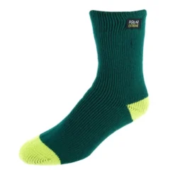 Polar Extreme Boy's Thermal Heat Crew Slipper Socks