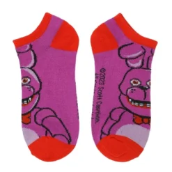 Five Nights At Freddy’s Menacing Characters Adult 5-Pair Ankle Socks