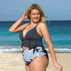 Women's Plus Size Flowy Ruffle Tankini Set Swimsuit - Cupshe -Best Clothing Store GUEST 35a76f9e 90e5 4ab7 b624 945d4515ebfa