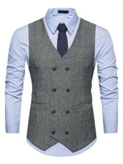 Lars Amadeus Men's Dress Suit Vest Double Breasted Slim Fit Prom Sleeveless Waistcoat 15 Lars Amadeus Men's Dress Suit Vest Double Breasted Slim Fit Prom Sleeveless Waistcoat -Best Clothing Store GUEST 3aa51526 a043 40a7 b37f 9f31bc7a603f