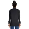 Lands' End Women's Tall Cotton Open Long Cardigan Sweater