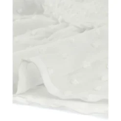 Allegra K Women's Smocked Square Neck Semi-Sheer Ruffle Summer Swiss Dots Blouse -Best Clothing Store GUEST 3c724379 9e63 4aa8 86eb 70d467d4b689