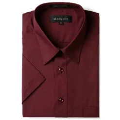 Marquis Men's Short Sleeve Regular Fit Dress Shirt - S To 4XL -Best Clothing Store GUEST 3c760d01 476a 409f b07f 210663149447