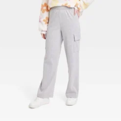 Women's Cargo Graphic Pants - Gray -Best Clothing Store GUEST 3d644a05 1cde 4333 8777 b85368a4d853