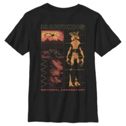 Boy's Stranger Things Demogorgon Infrared T-Shirt -Best Clothing Store GUEST 3d7d2f7f 6944 4fe5 8746 b9c8bcdae5c3