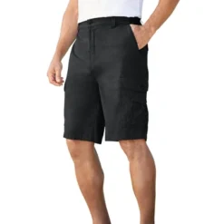 KingSize Men's Big & Tall 10" Side Elastic Canyon Cargo Shorts -Best Clothing Store GUEST 3ddea326 b6fb 49c1 9247 58d8986fdfd1
