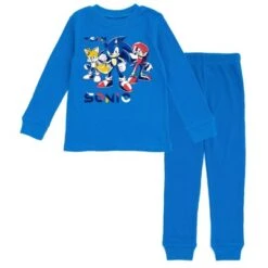 SEGA Sonic The Hedgehog Tails Knuckles Thermal T-Shirt Pants Little Kid To Big Kid 9 SEGA Sonic The Hedgehog Tails Knuckles Thermal T-Shirt Pants Little Kid To Big Kid -Best Clothing Store GUEST 3eb03ae8 5520 458b a7f6 e08df56304ec