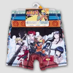 Boys' Naruto 4pk Underwear