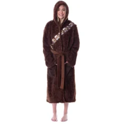 Star Wars Adult Unisex Chewbacca Costume Plush Fleece Robe Bathrobe Brown -Best Clothing Store GUEST 3f211886 0c0b 4d08 835f 3bc3497f13ea