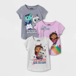 Toddler Girls' Short Sleeve Gabby's Dollhouse T-Shirt -Best Clothing Store GUEST 3f25ab53 b0f2 4cab 8a82 991eeeab619e