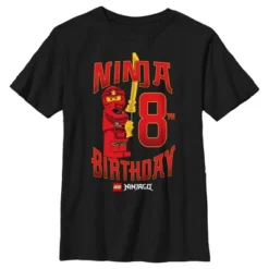 Boy's LEGO®: Ninjago Ninja Kai Birthday 8 T-Shirt -Best Clothing Store GUEST 3fb61023 98db 449b ba63 95fa9fb5252f