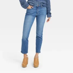 Women's High-Rise Slim Straight Jeans - Universal Thread™ Medium Wash -Best Clothing Store GUEST 40e18459 f2b5 4e9a 84e7 6827dcb8e66f
