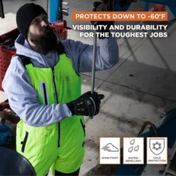 RefrigiWear Insulated Reflective High Visibility Extreme Softshell Bib Overalls 10 RefrigiWear Insulated Reflective High Visibility Extreme Softshell Bib Overalls -Best Clothing Store GUEST 41bd9570 32e9 462c 8435 89d1278ee689