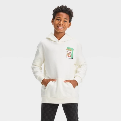 Boys' Maruchan Ramen Noodle Graphic Hoodie Pullover Sweatshirt - Art Class™ Cream 5 Boys' Maruchan Ramen Noodle Graphic Hoodie Pullover Sweatshirt - Art Class™ Cream - Image 3