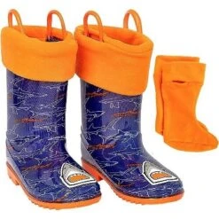 Addie & Tate Boys And Girls Rain Boots With Sock, Kids Rubber Boots -Best Clothing Store GUEST 4359e6a9 81a7 4e60 9d18 5bf09aa3c201
