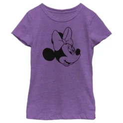 Girl's Disney Simple Minnie T-Shirt -Best Clothing Store GUEST 440d3447 5eea 4ca9 a379 52a91321e6f6