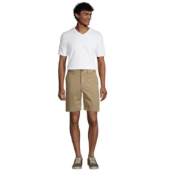Lands' End Men's 9" Traditional Fit Comfort First Knockabout Chino Shorts -Best Clothing Store GUEST 453d33d5 1a08 494b 8ec8 ed5d08db72af