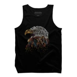 Men's Design By Humans WILD EAGLE By Dandingeroz Tank Top -Best Clothing Store GUEST 453f1824 feec 47ed 8e37 8f50e5e52c51