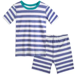 Mightly Kids' Fair Trade 100% Organic Cotton Tight Fit Shorite Pajamas Set -Best Clothing Store GUEST 46d737c4 b451 4b6b bedf 9a07d332999c